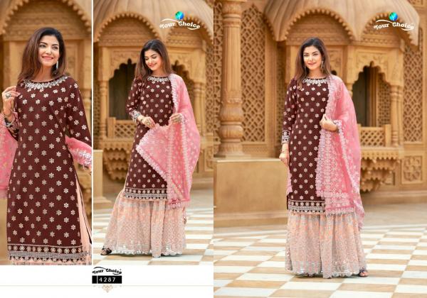 Your Choice Fashion Fancy Wear Georgette Salwar Kameez